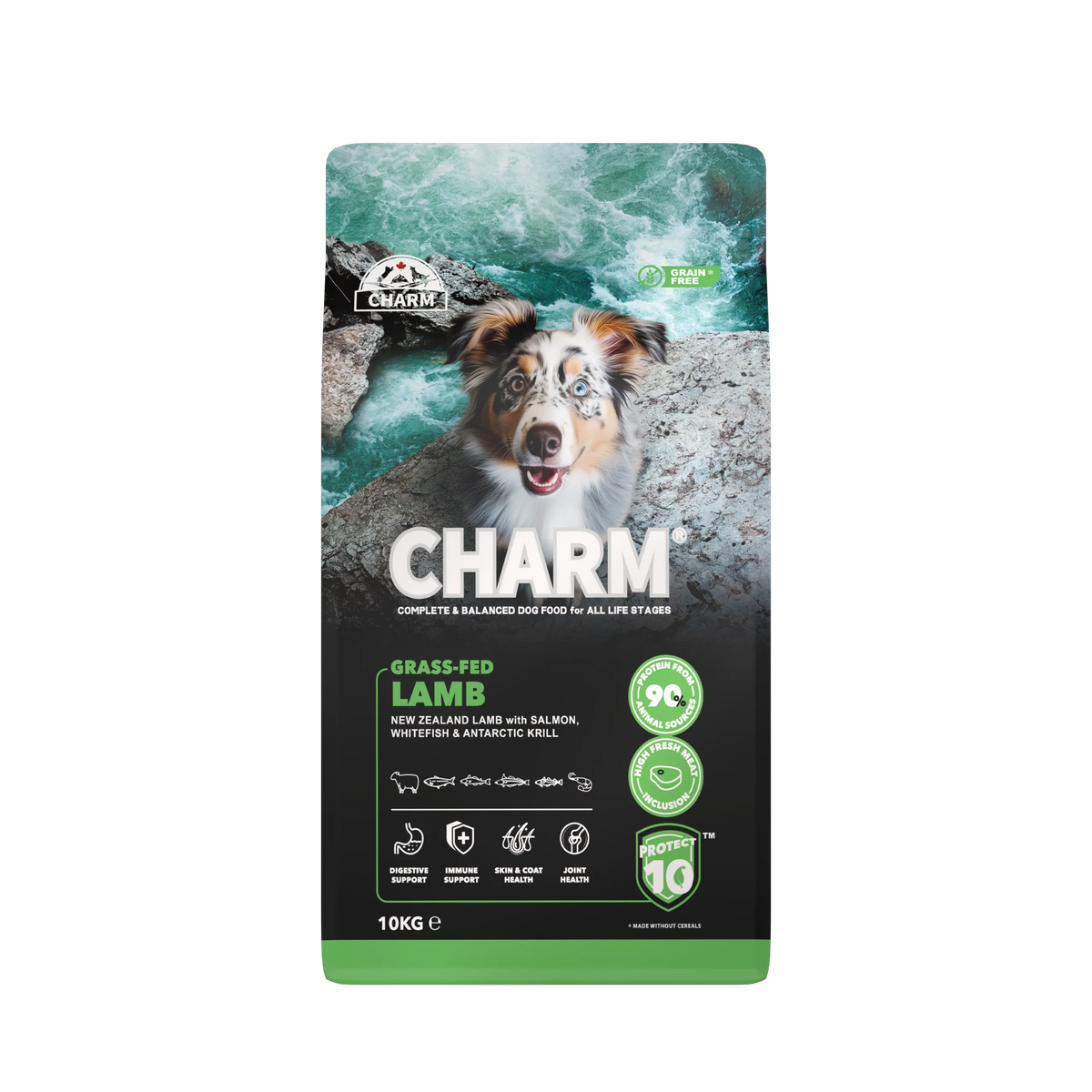 CHARM - Grass-Fed Lamb - Kornfrit hundefoder med græsfodret lam