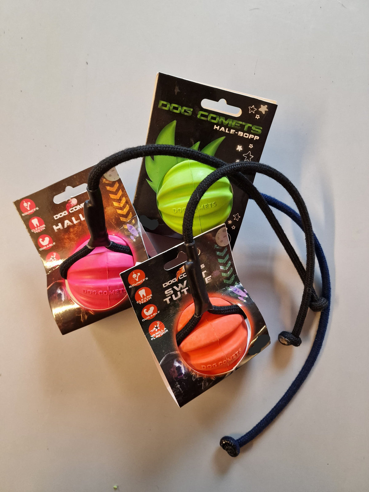 Comets ball Swift - Snor u/håndtag - orange