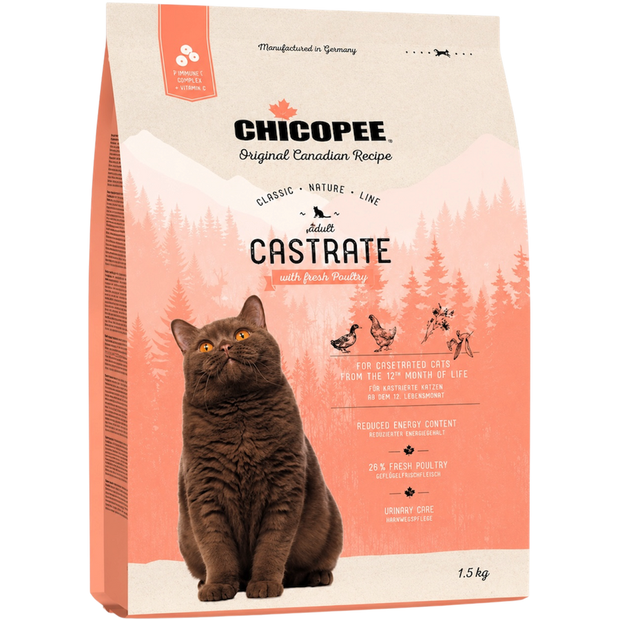 Chicopee Cat Classic Nature Line - Adult Castrate, Fresh Poultry