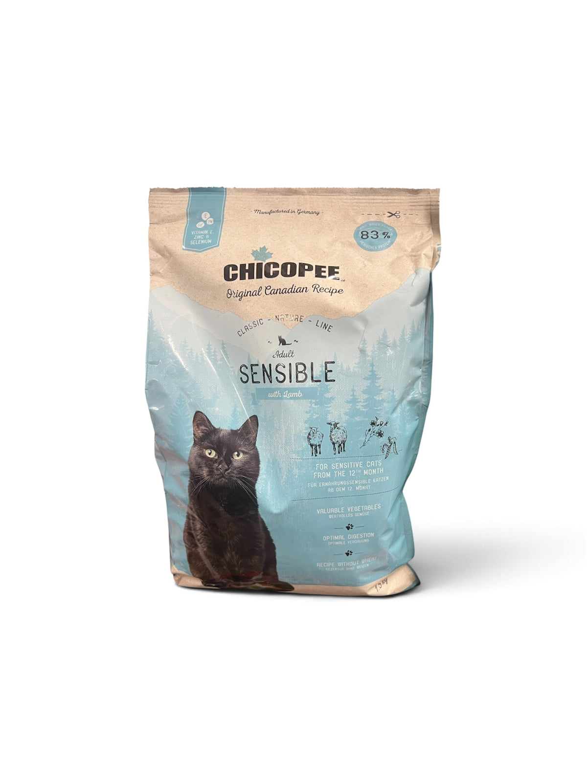 Chicopee Cat Classic Nature Line - Adult Cat Sensible, Lamb