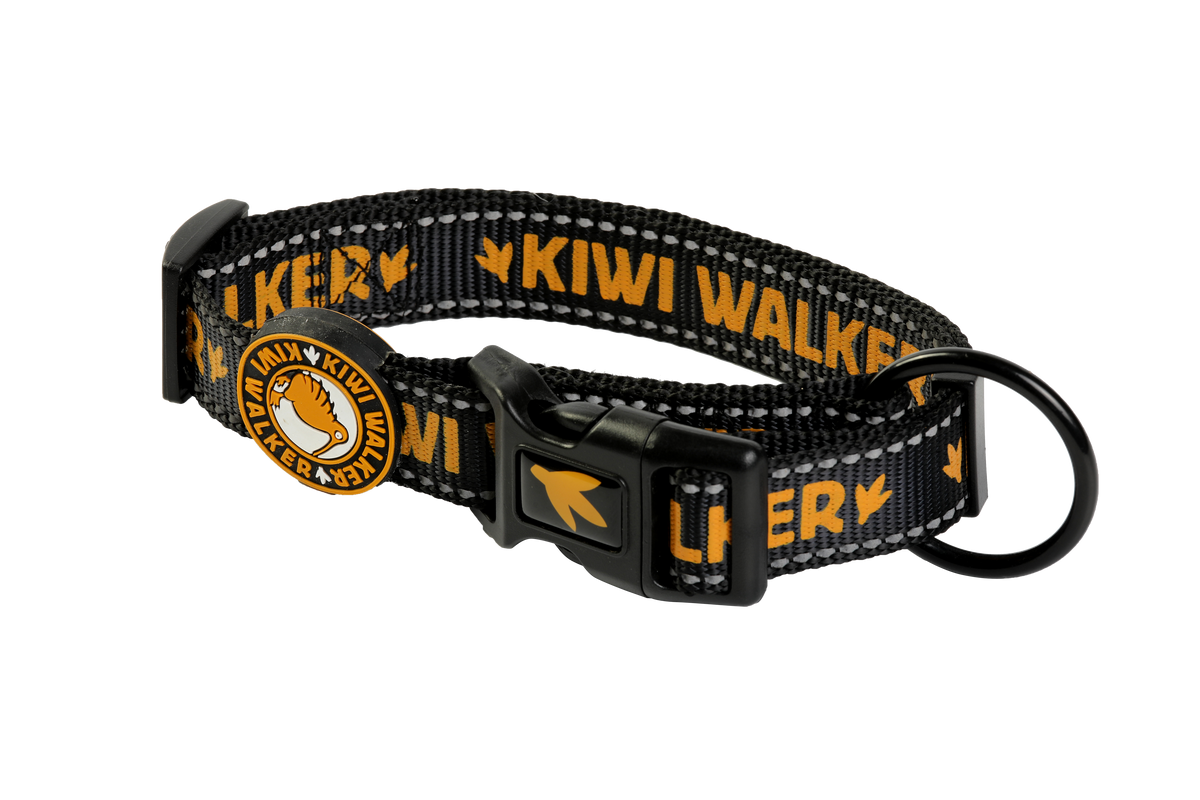 Kiwi Walker halsbånd - ORANGE