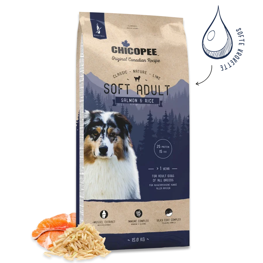 Chicopee Classic Nature Line - Soft Adult, Salmon & Rice 2 Kg