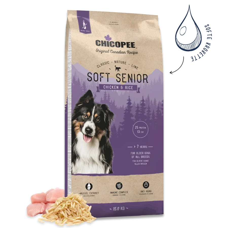 Chicopee Classic Nature Line - Soft Senior, Chicken & Rice