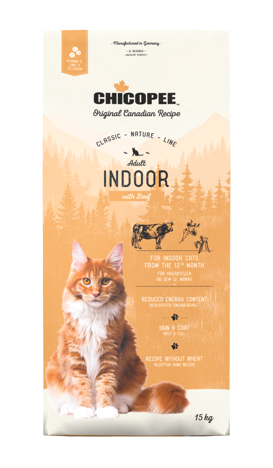 Chicopee Cat Classic Nature Line - Adult Indoor, Beef