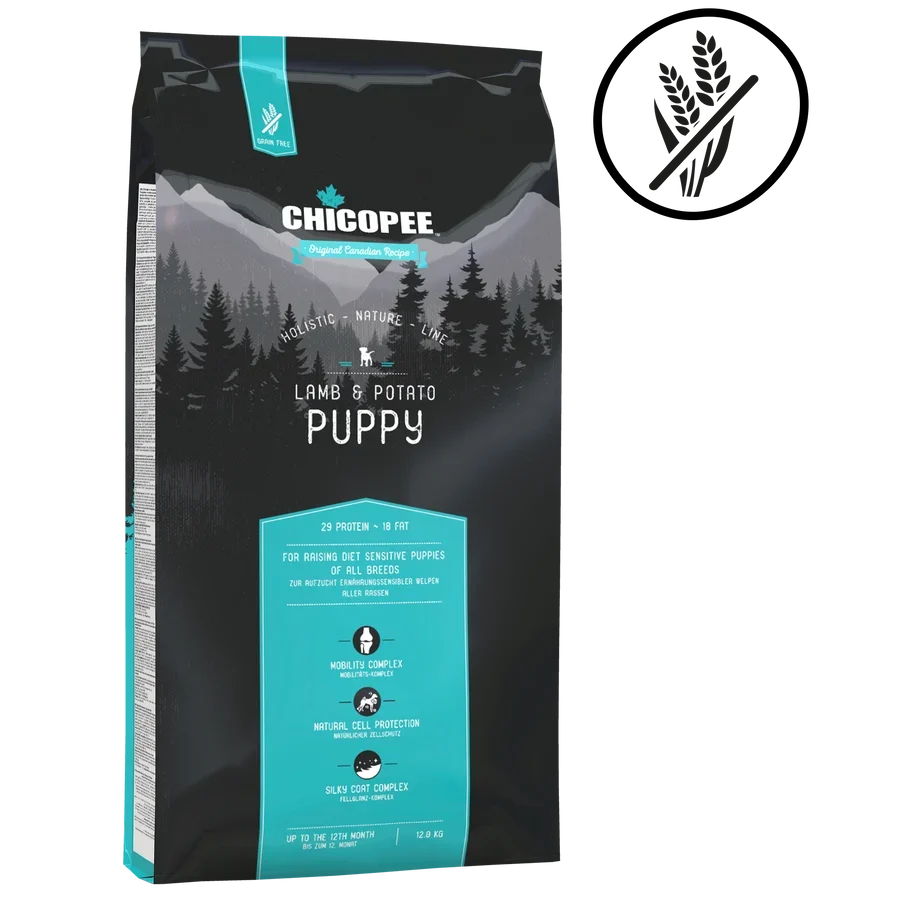 Chicopee Holistic Nature Line - Puppy, Lamb & Potato 12 kg