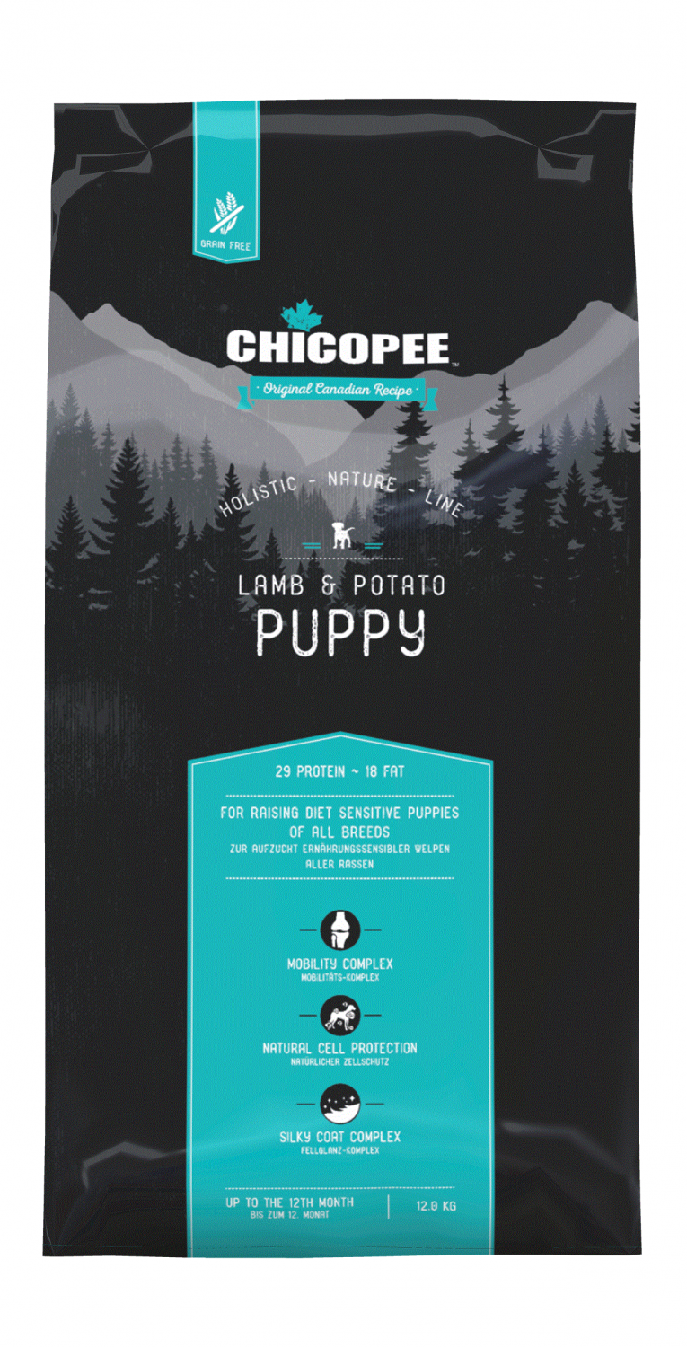 Chicopee Holistic Nature Line - Puppy, Lamb & Potato 12 kg