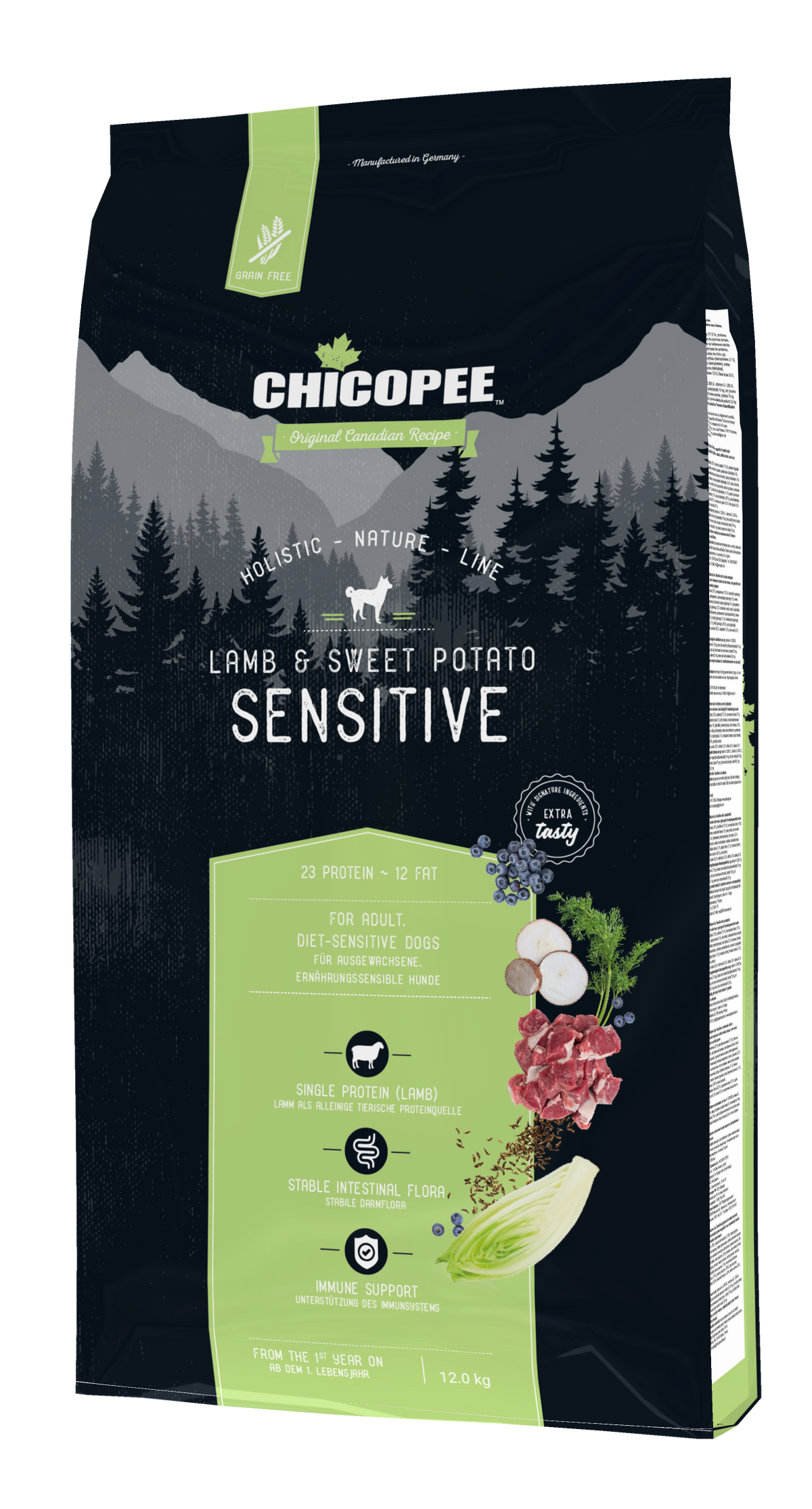 Sensitive Adult Lamb & Sweet Potato 2 kg - Chicopee Holistic Nature Line