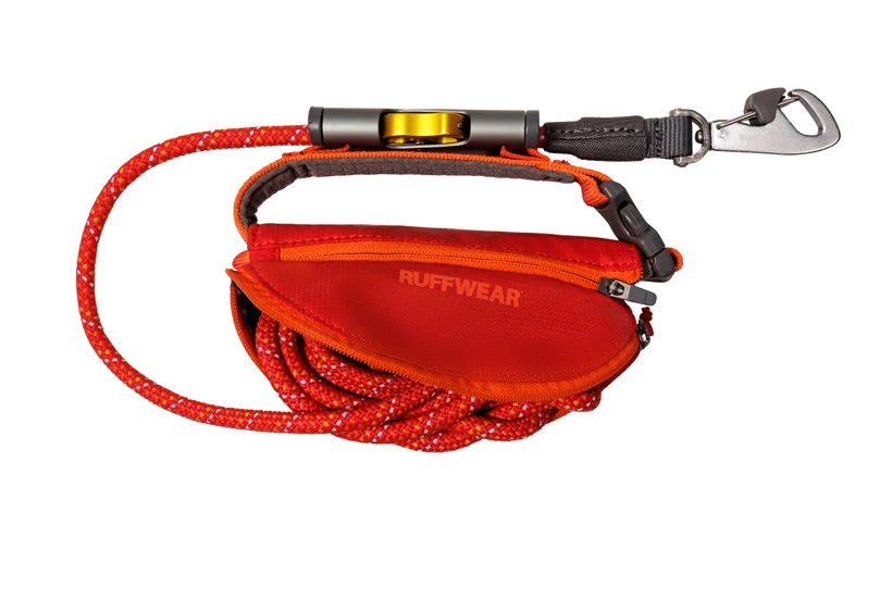 Hitch Hiker line bælte sæt - Ruffwear Red Currant