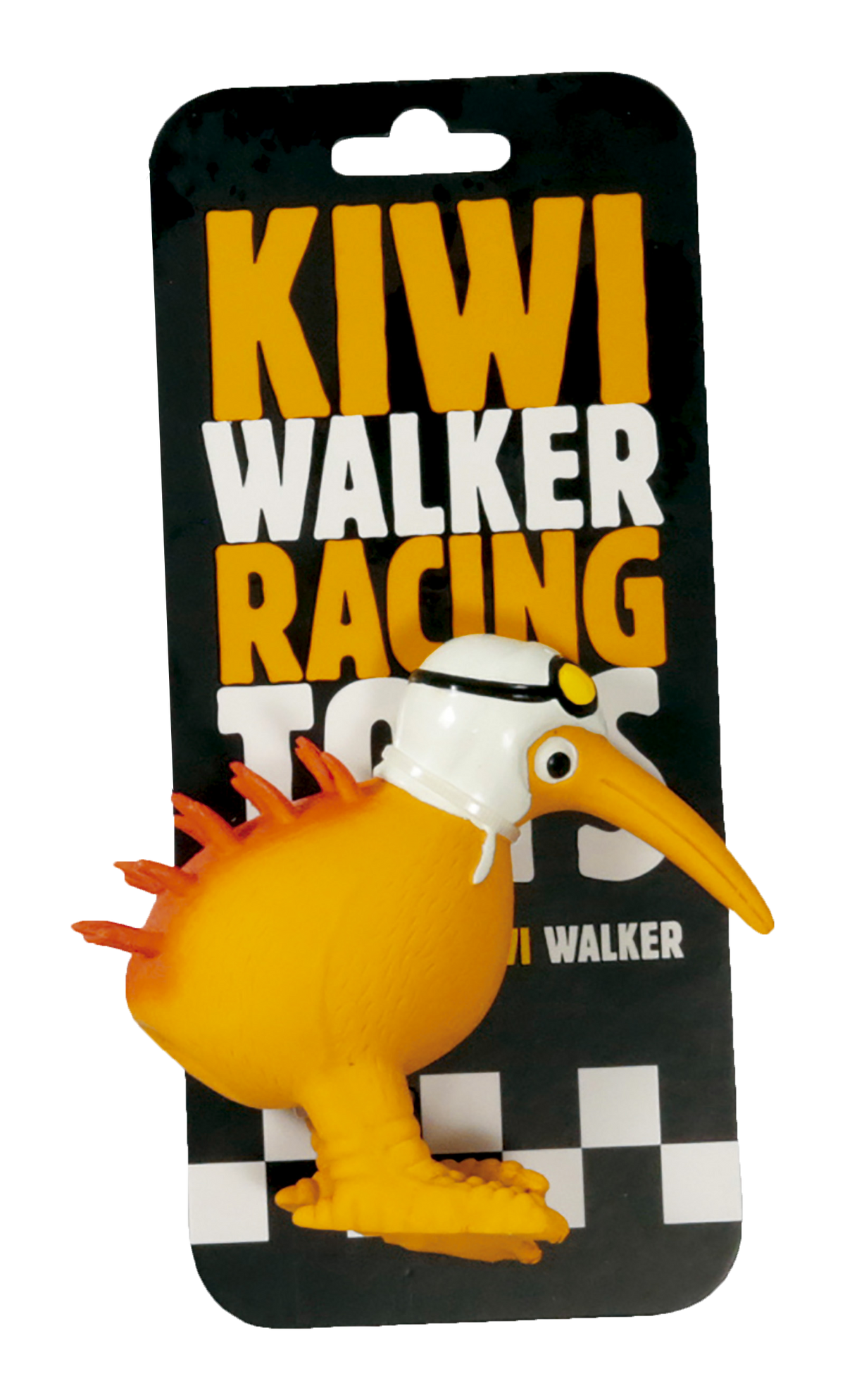 CARACTER Whistle White Helmet - Orange