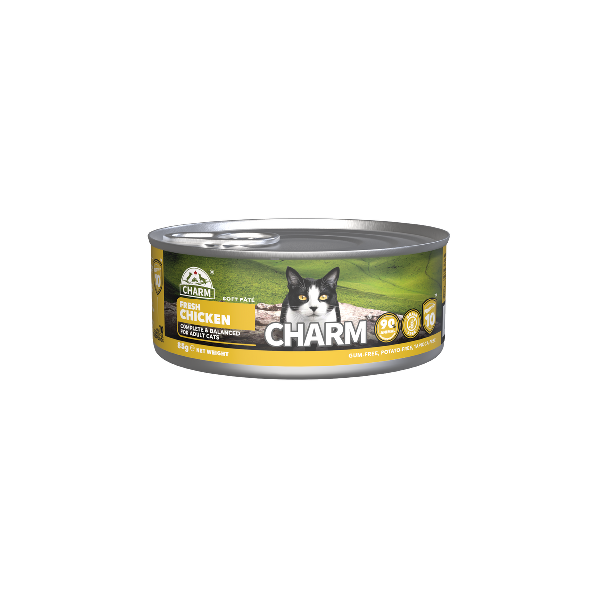 CHARM - Cage-Free Chicken Soft Paté – vådfoder til kat med kylling