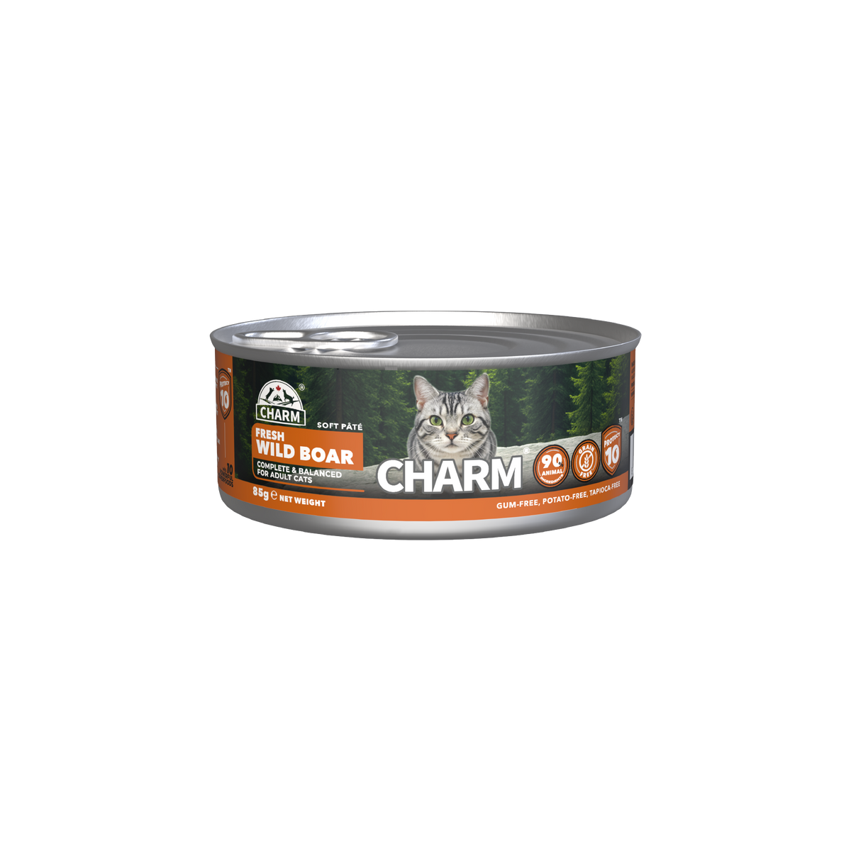 CHARM - Free-Range Venison Soft Paté – vådfoder til kat med vildt