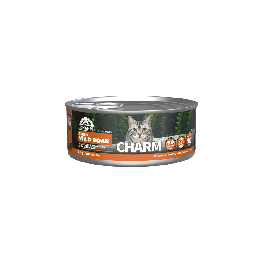 CHARM - Free-Range Venison Soft Paté – vådfoder til kat med vildt