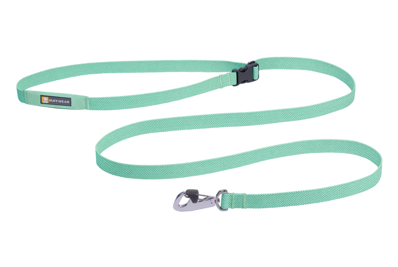 Flagline hundeline - Ruffwear Sage Green