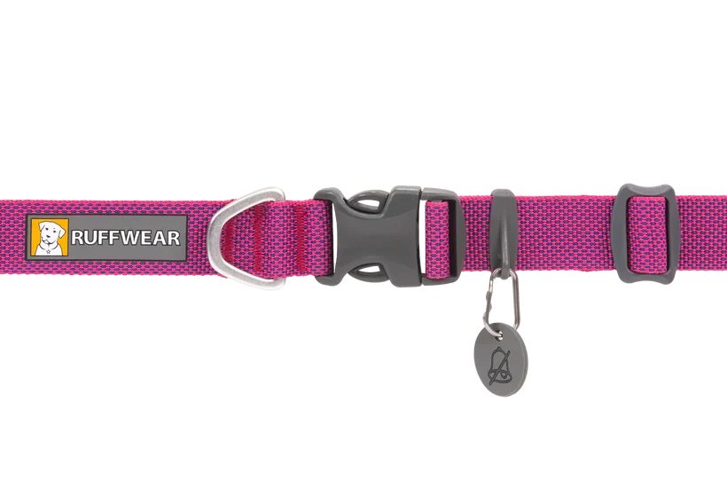 Hi & Light halsbånd - Ruffwear Pink