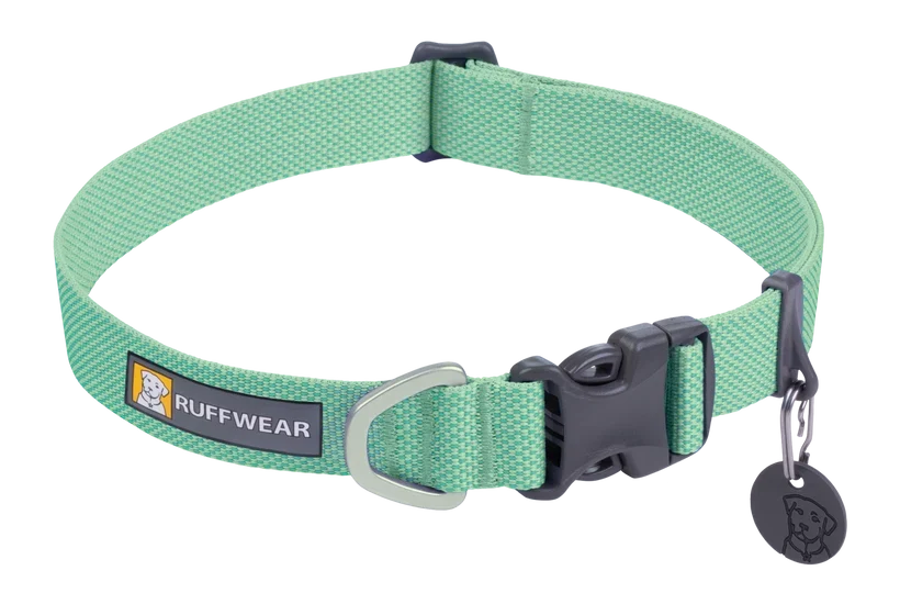 Hi & Light halsbånd - Ruffwear Sage Green