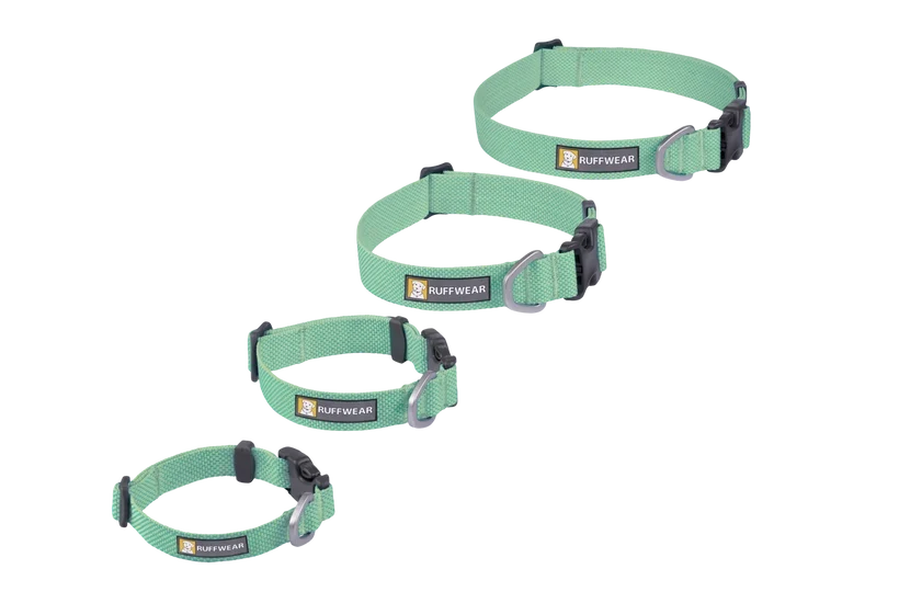 Hi & Light halsbånd - Ruffwear Sage Green