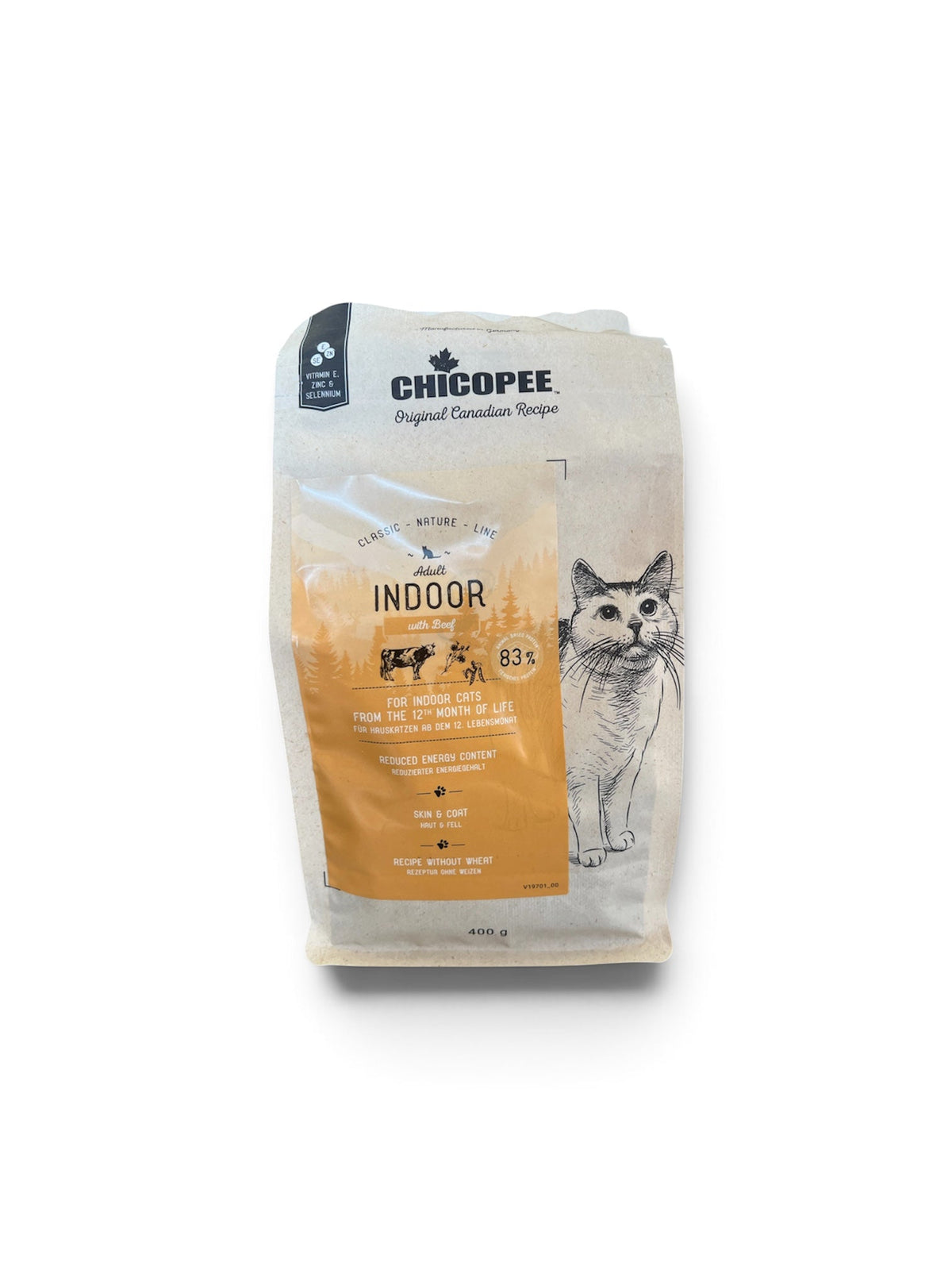 Chicopee Cat Classic Nature Line - Adult Indoor, Beef