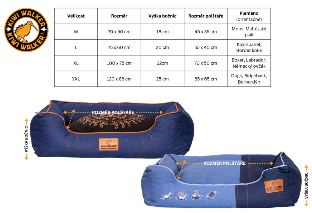 4elements Sofa Bed - WATER - hundeseng