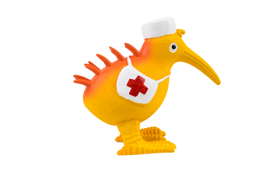 CARACTER Whistle Kiwi Nurse - Orange