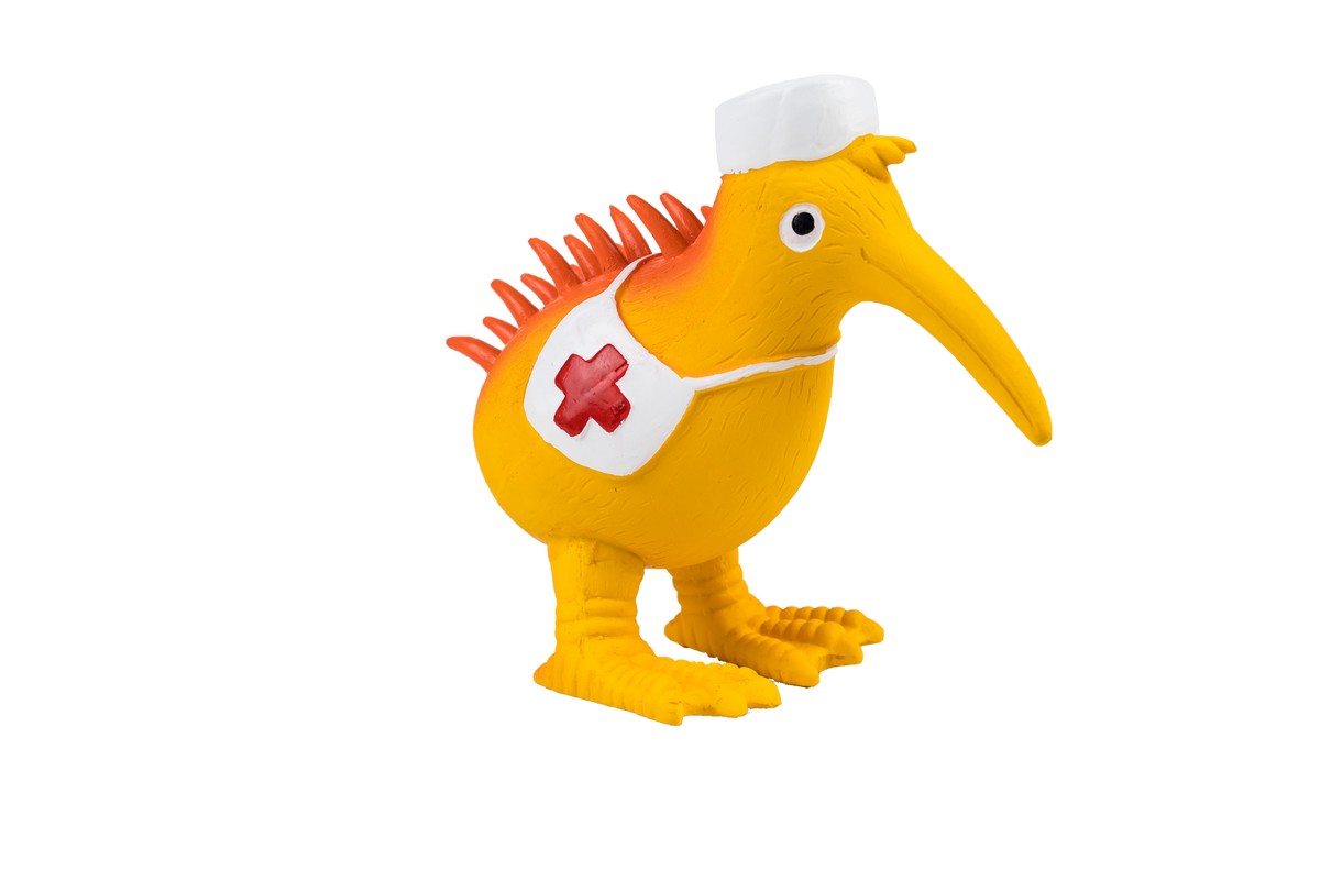 CARACTER Whistle Kiwi Nurse - Orange