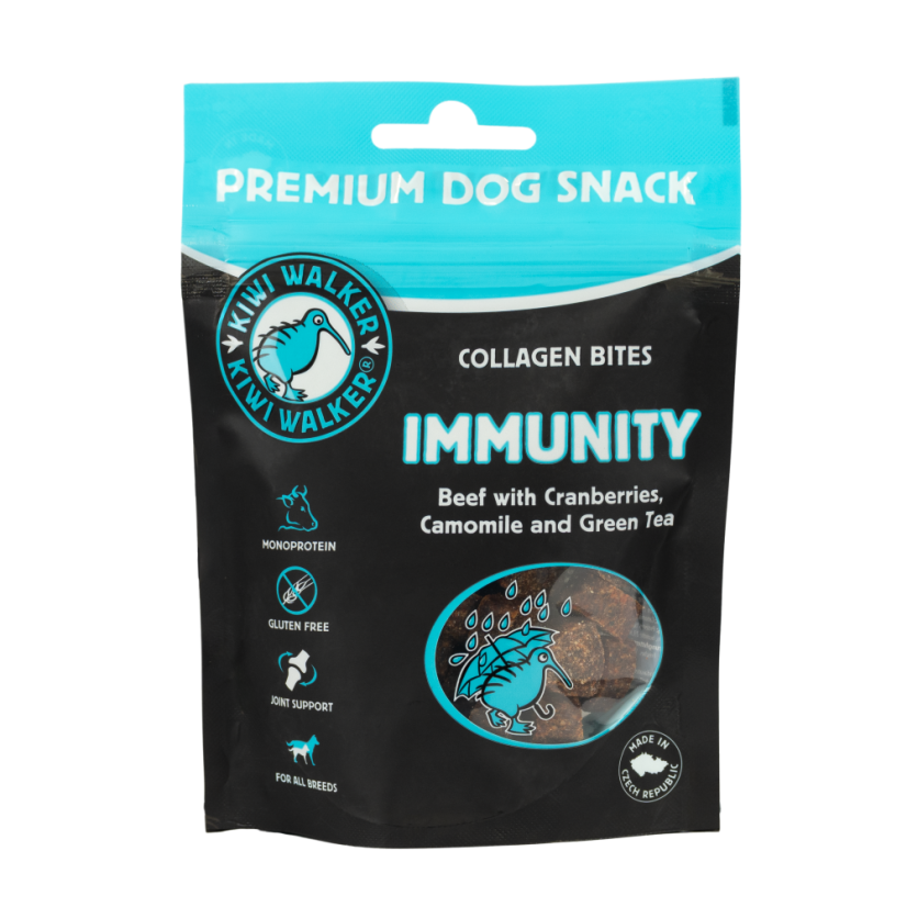 Immunity - Collagen Bites (Tranebær, Kamille og Grøn Te) - KIWI WALKER