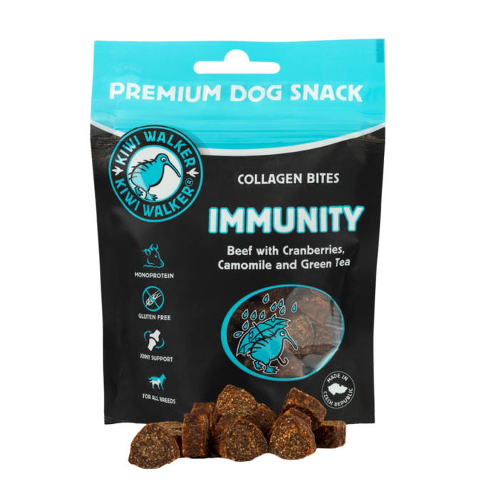Immunity - Collagen Bites (Tranebær, Kamille og Grøn Te) - KIWI WALKER