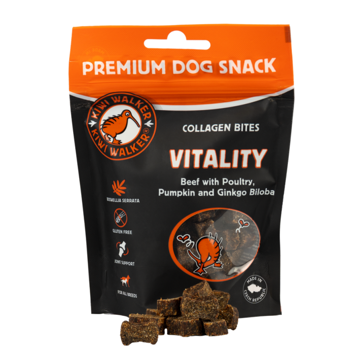 Vitality - Collagen Bites (Græskar og Ginkgo Biloba) - KIWI WALKER
