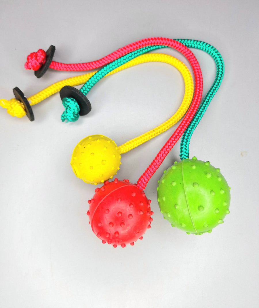 Hul gummibold m/knopper