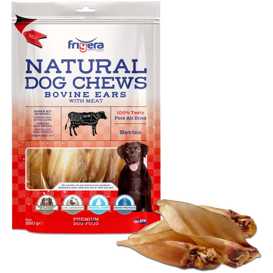 Naturel Dog Chews okseører med kød 250 g