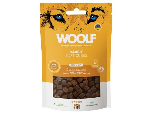 Woolf Soft Cubes Rabbit 100 g